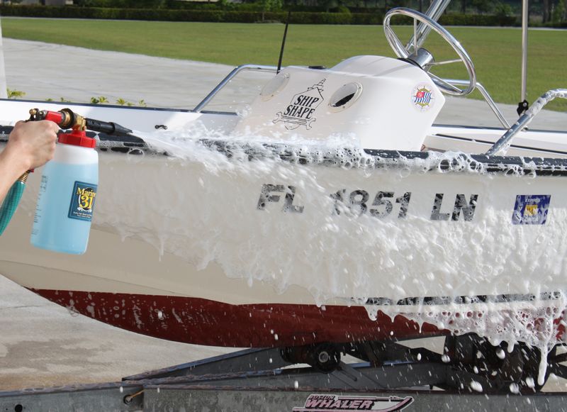 How to use a Foam Gun to wash your boat! - Marine 31 Forum